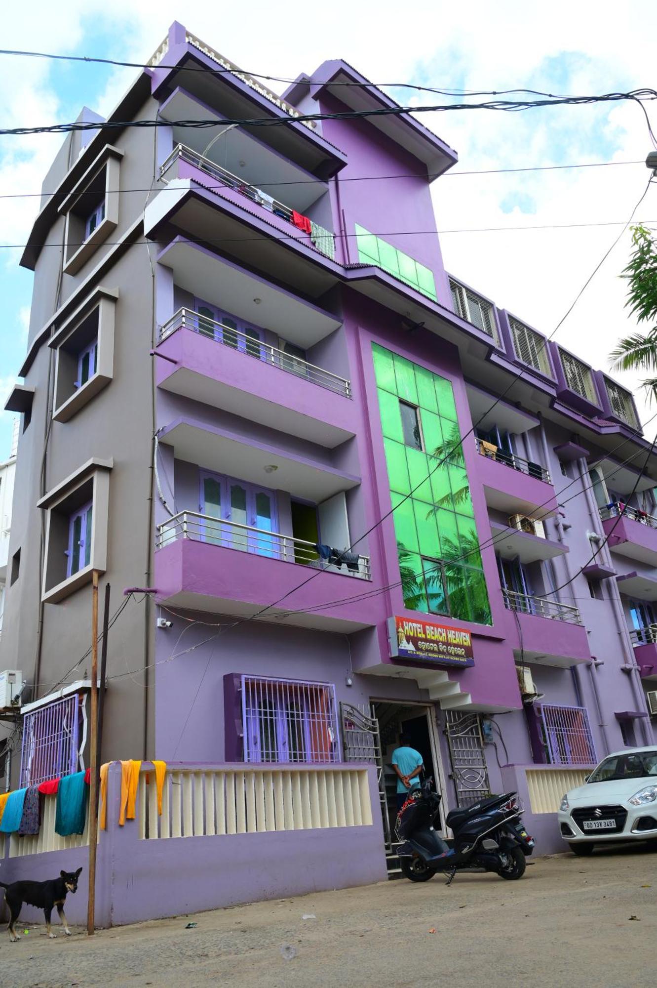 Mor Hotel Beach Heaven-স্বর্গদ্বার গোল্ডেন বিচ এবং মন্দিরের কাছে হোটেল বিচ হেভেন- Near Golden Beach & Temple Best Selling & Best Choice Of Travellers Puri Dış mekan fotoğraf